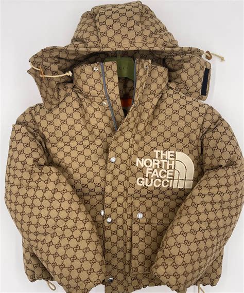 gucci north face puffer jacket for sale|gucci x north face boots.